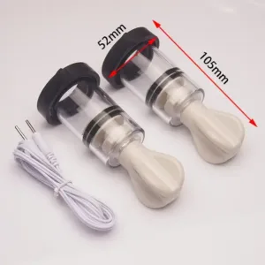 Electro Estimulador con succionador y pinzas de pezones: imagen 4