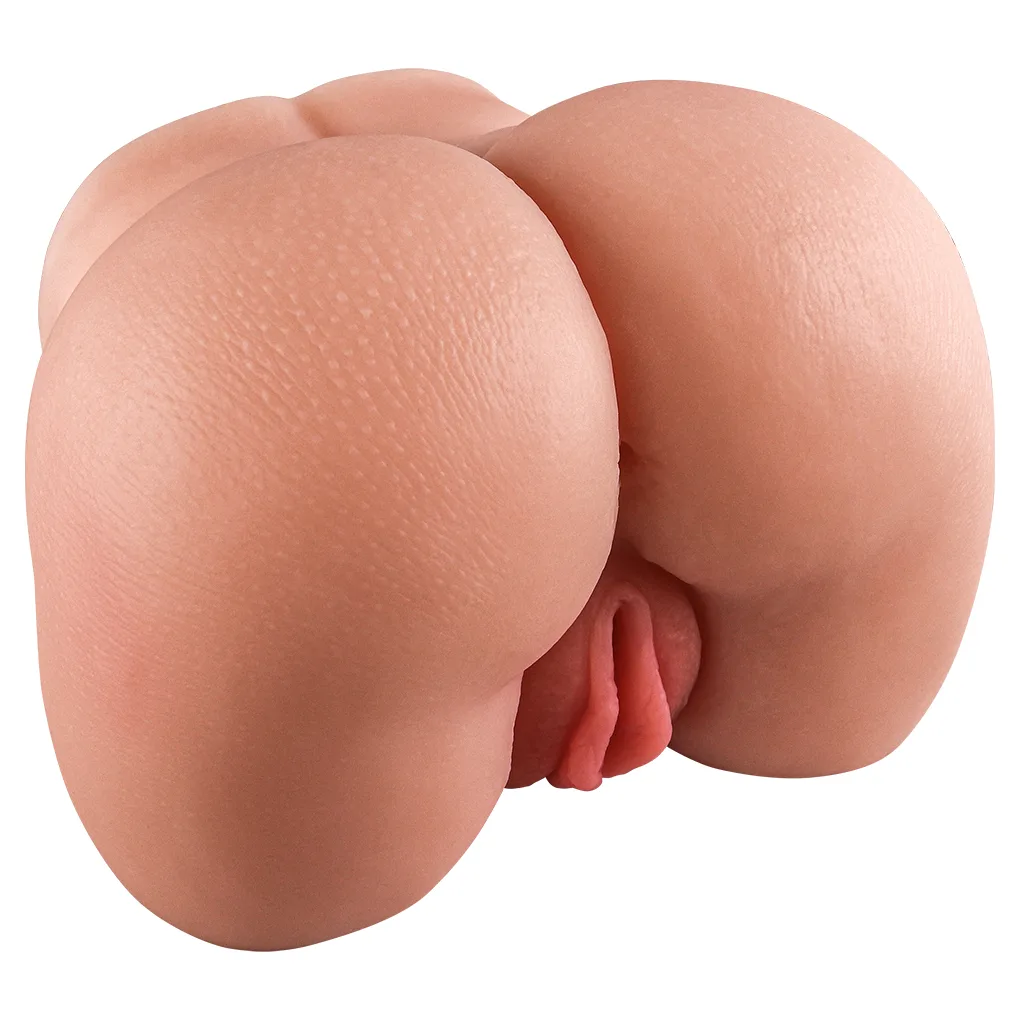 Masturbador Cola y Vagina de silicona 15 x 13