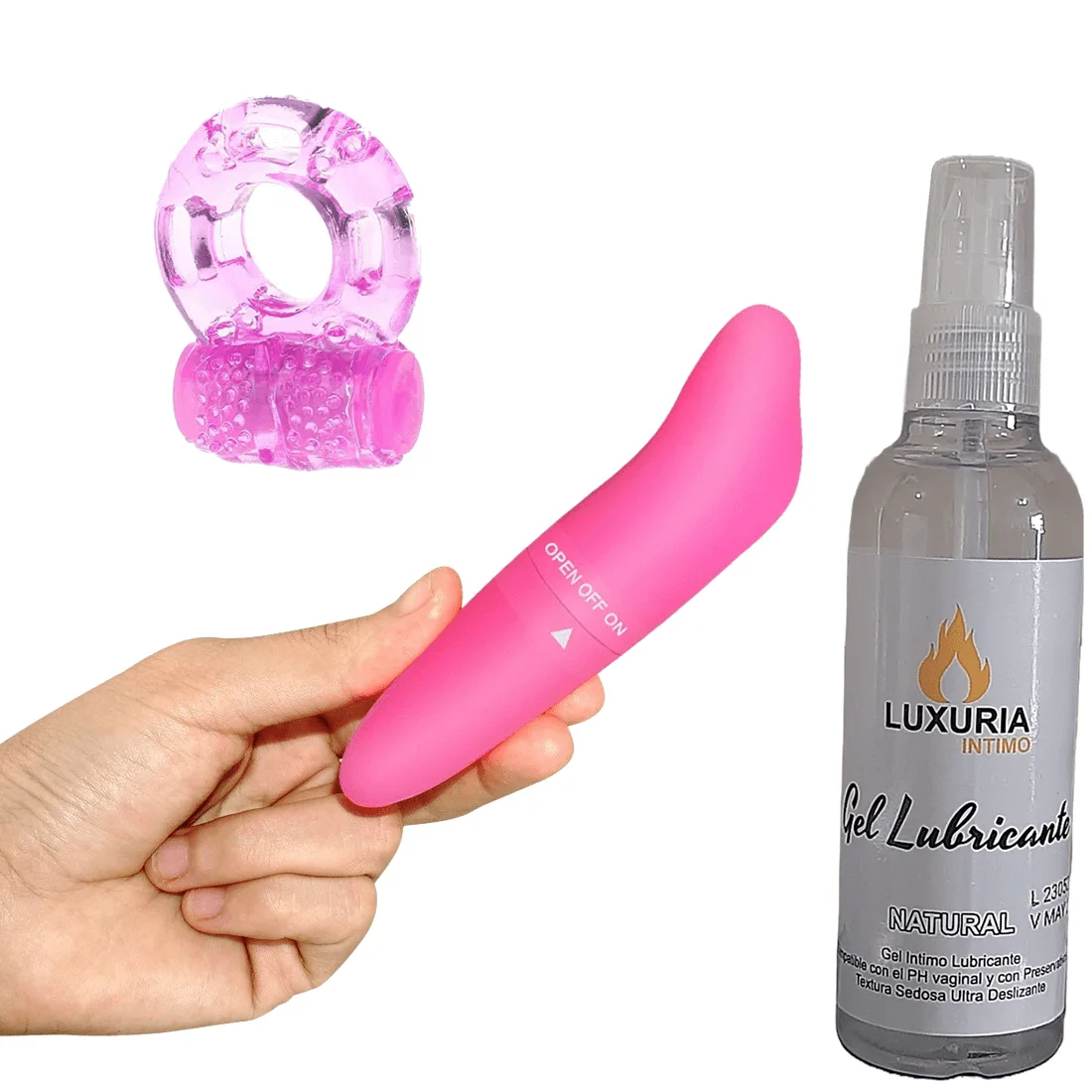 Anillo Peneano + Dildo Vibrador
