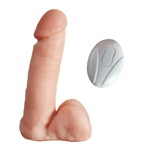 Pene Vibrador con Control Remoto - Batería Recargable