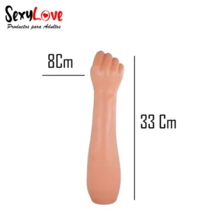 Consolador Puño Silicona Gigante Fisting: imagen 2