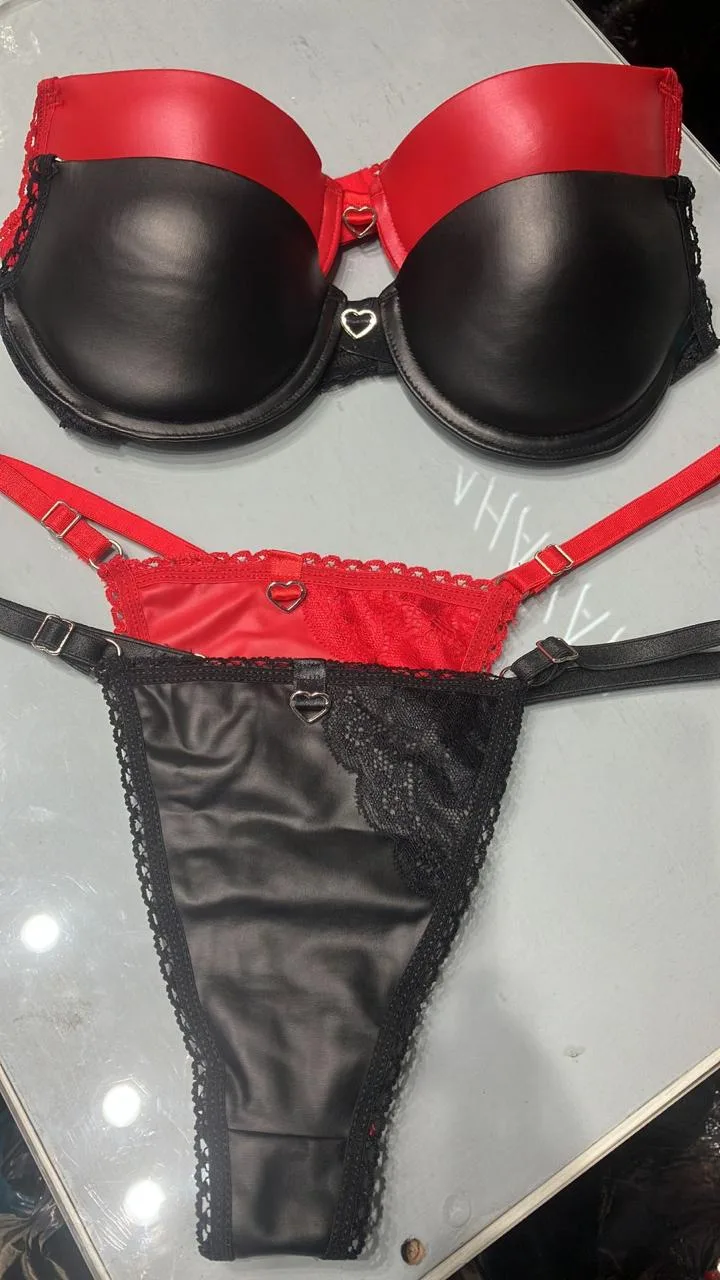 Conjunto Bustier Engomado Tasa Soft Push Up (art 2042) Talle 85 al 100